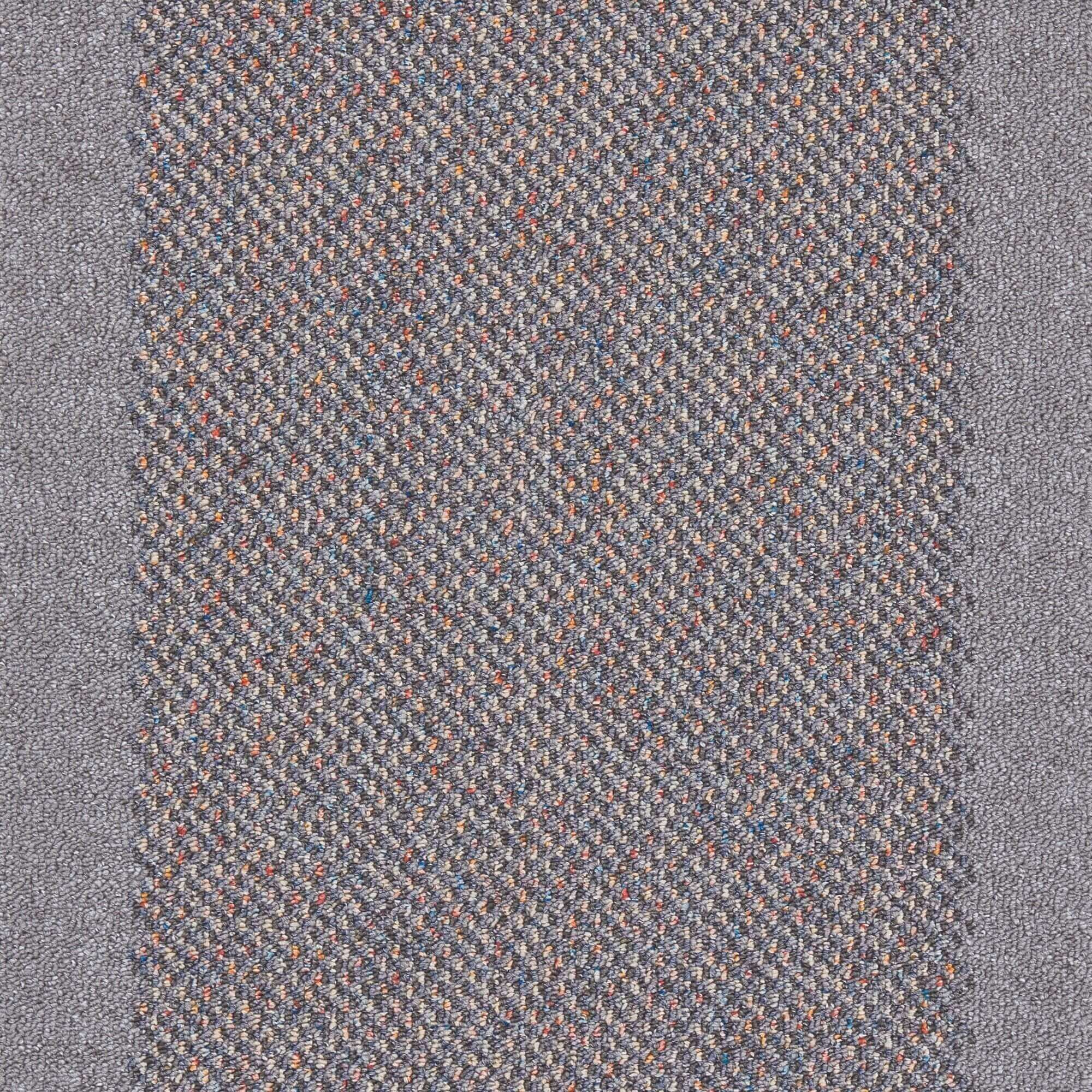 Washable Bordered Silver Grey Rug| 110G