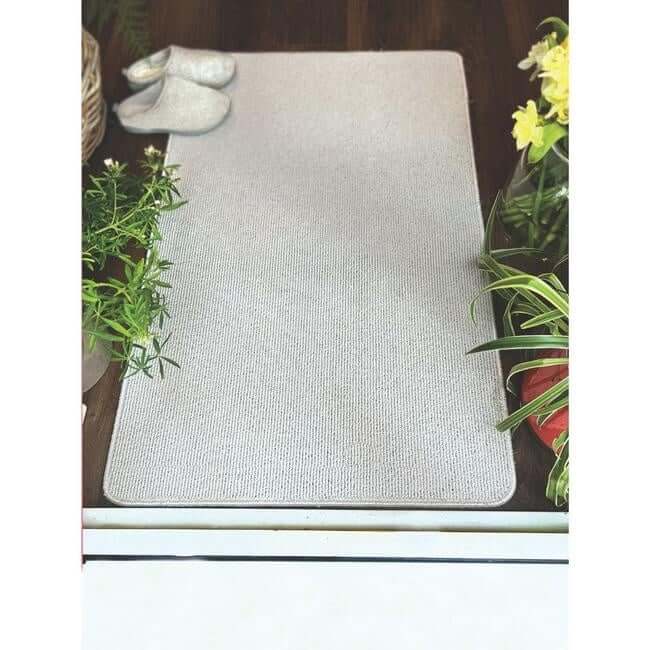 Washable Mat and Runners Plain Design