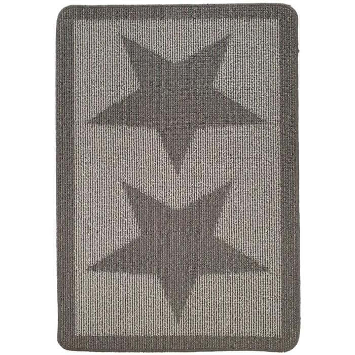 Washable Mat and Runner Star Design