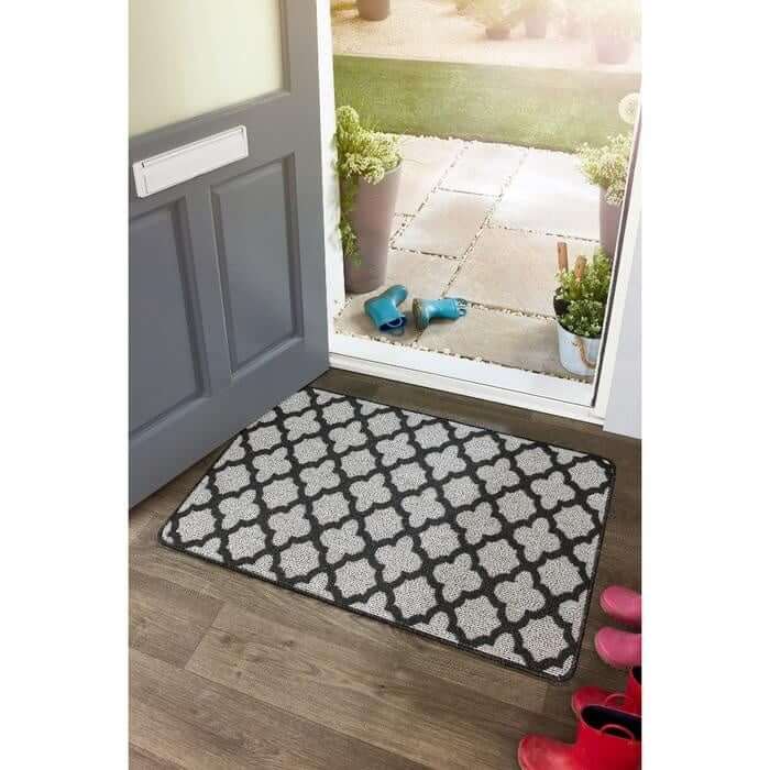 Washable Mat and Runner Moroccan Design