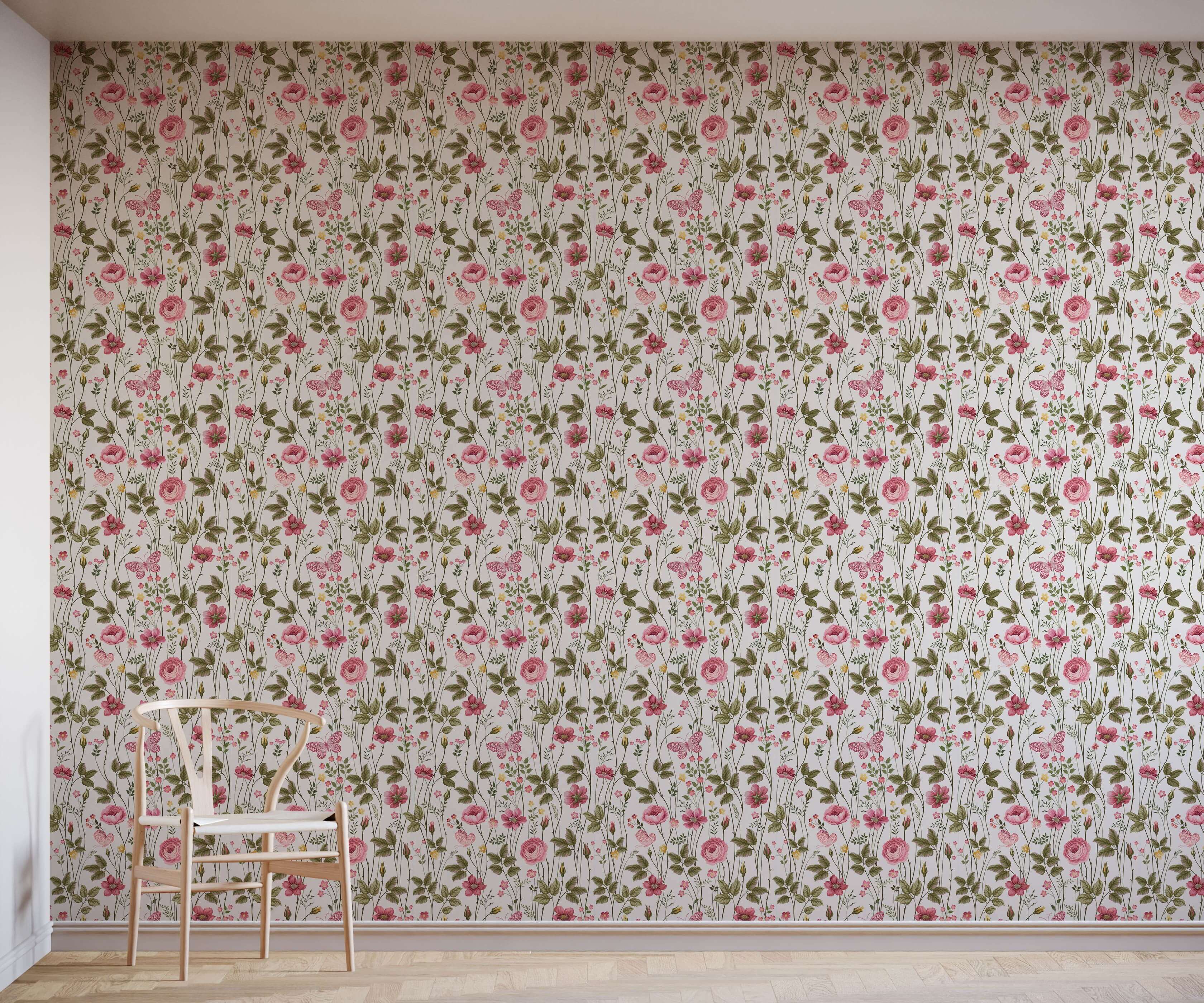 Bobbi Beck Dorset Floral Luxury Wallpaper