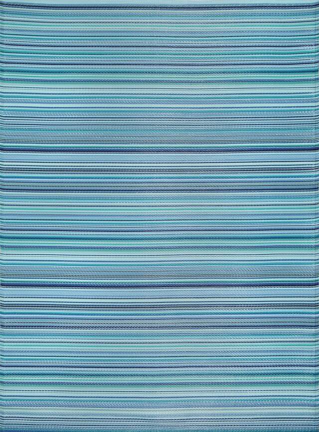 Rainbow Outdoor Rug Blue | 1020