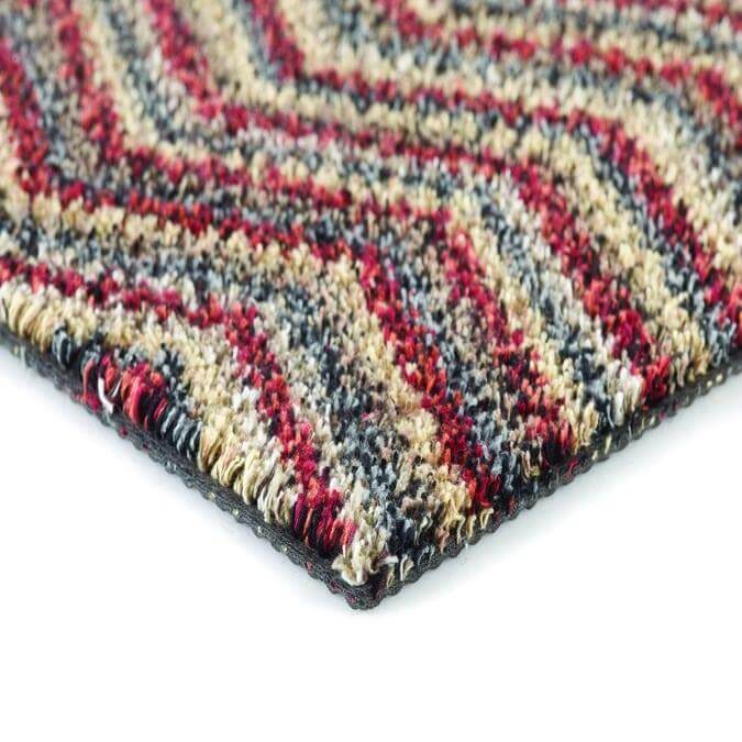 Washable Mat Chevron Design