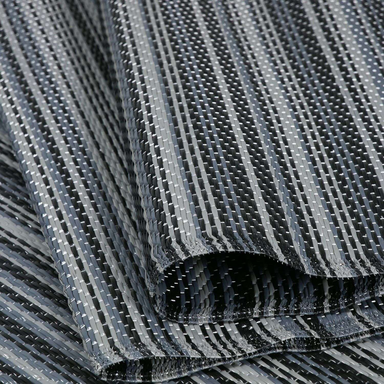 Rainbow Outdoor Rug Dark Grey | 1020