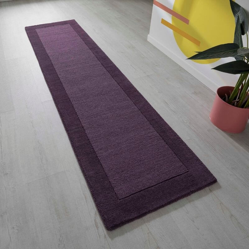 Colours Bordered Rug – Handmade Wool Rug