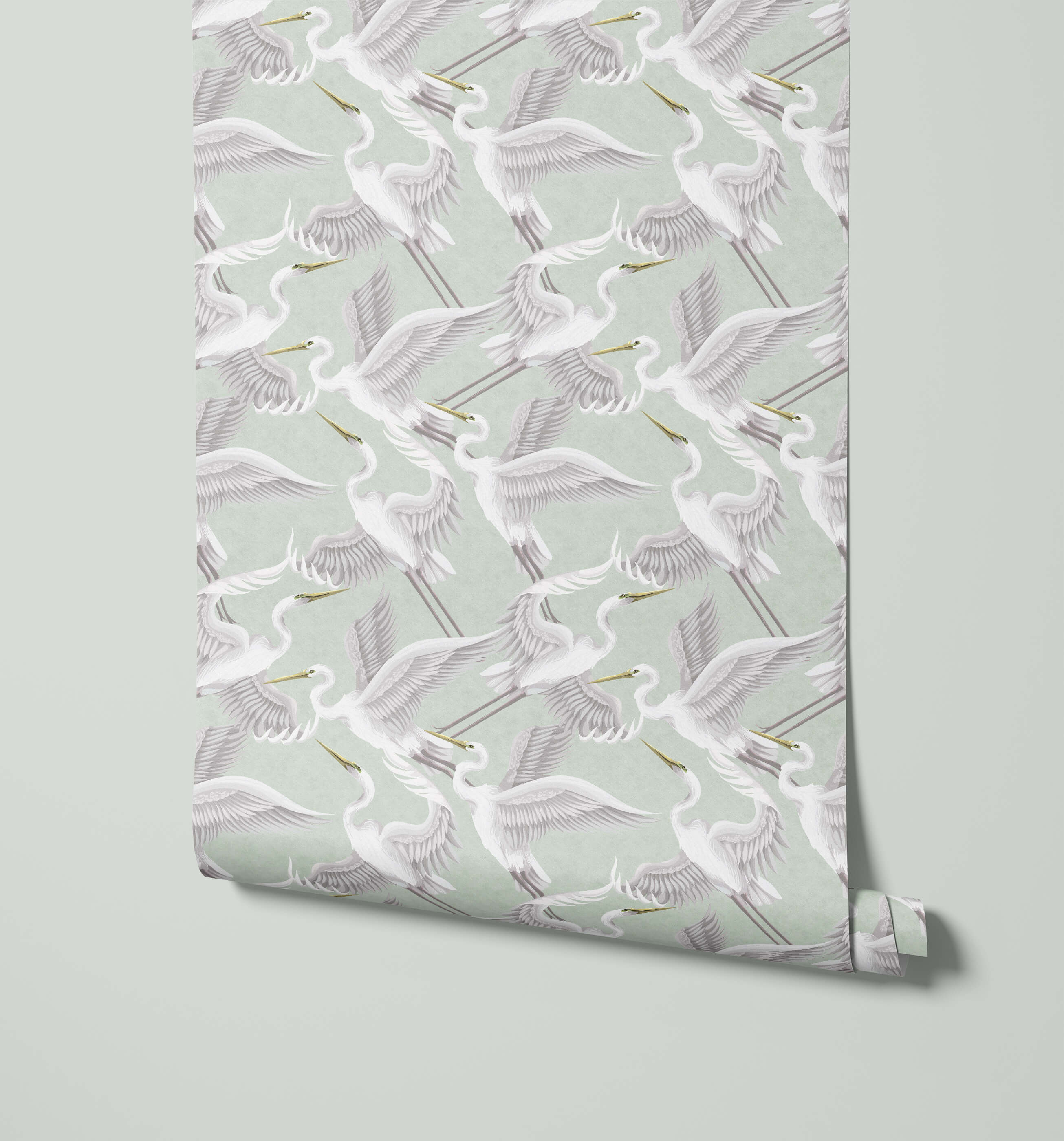 Savina Heron Luxury Wallpaper