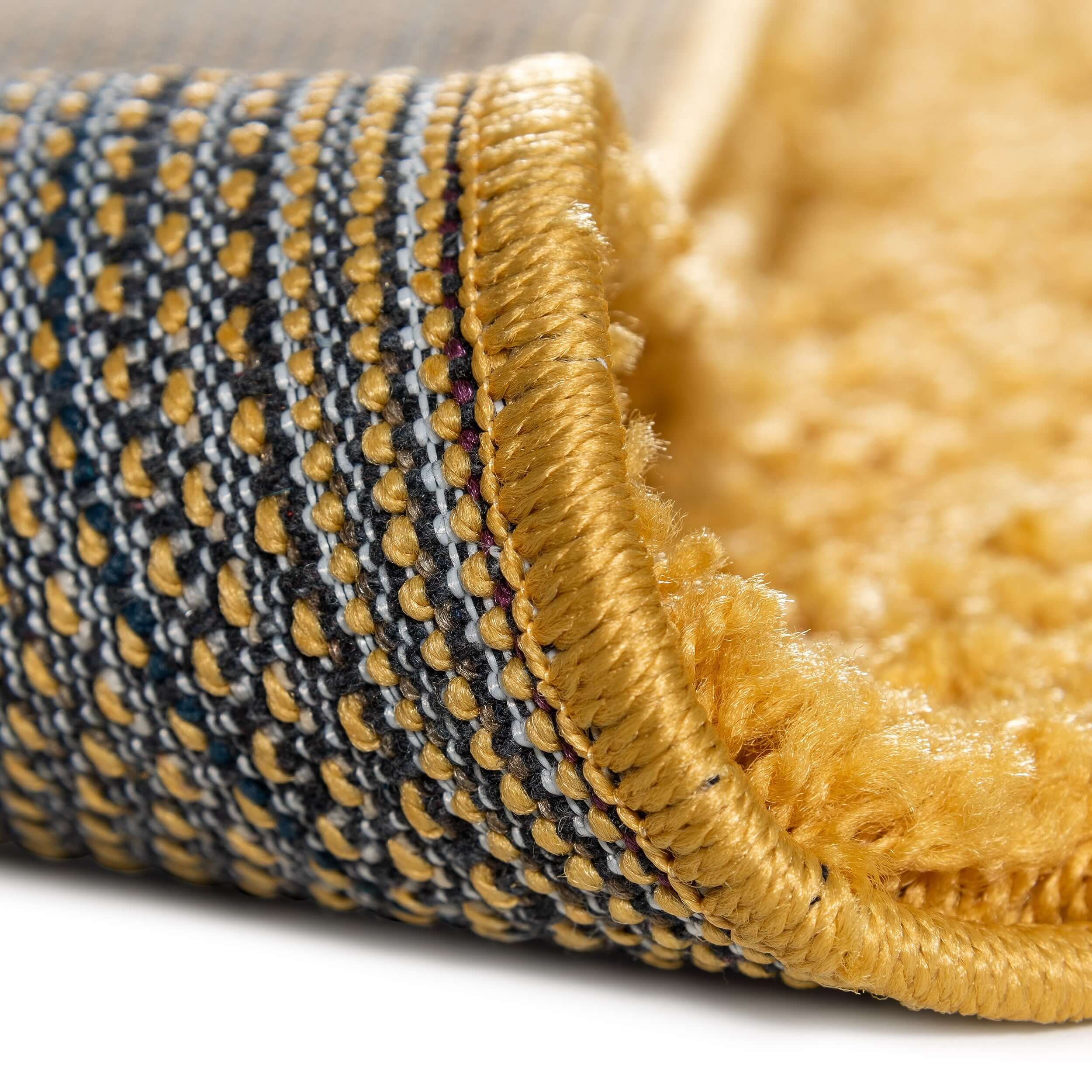 Shaggy Collection Shaggy Rugs in Gold | 380go