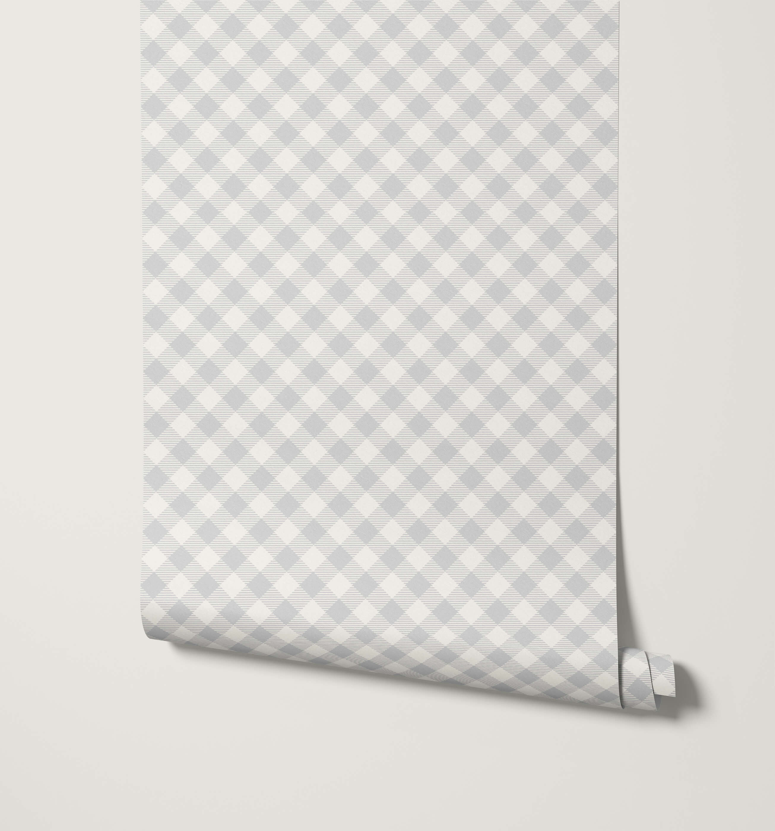 Bobbi Beck Summer Gingham Check Luxury Wallpaper
