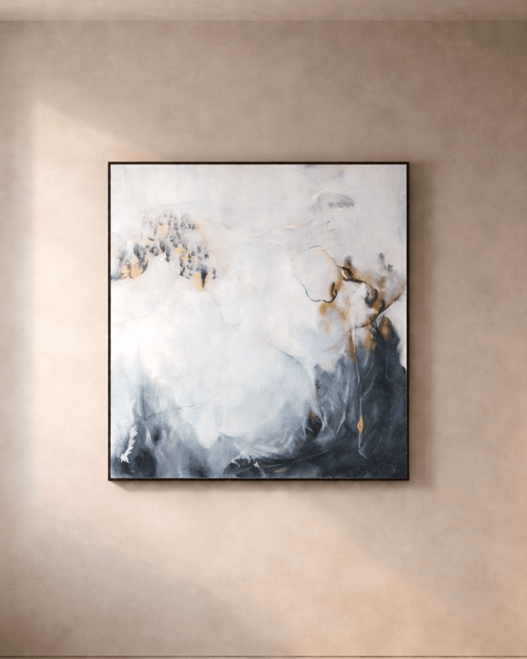 Blue Flames Wall Art