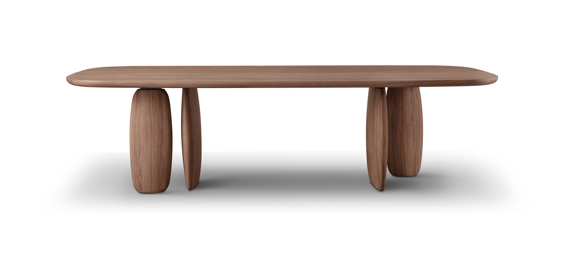 Underline 280 Dining Table - Light Walnut