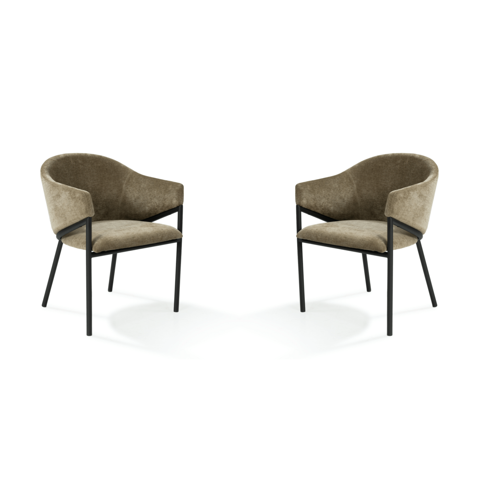 Aidan Armchair - Set of 2 - Olive