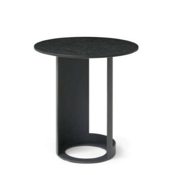 Alban Side Table - Matte Black