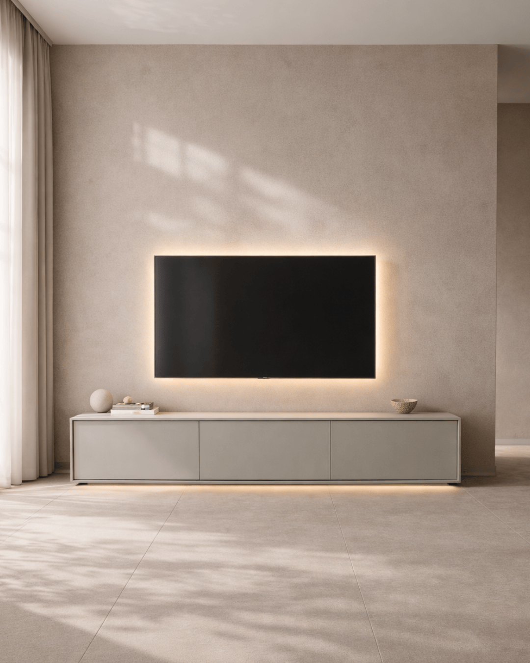 Alida TV Unit - Light Grey