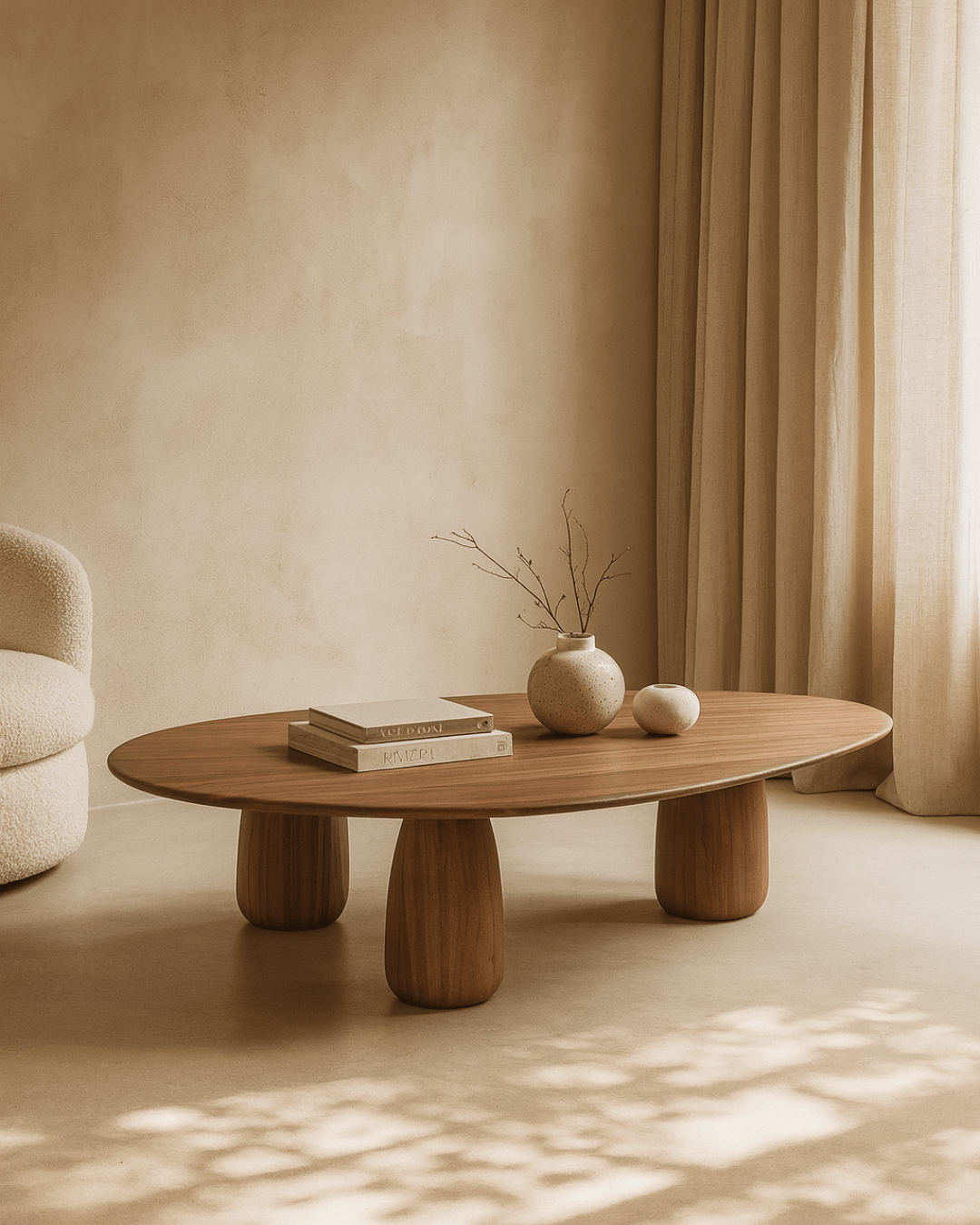 Basilca Coffee Table - Walnut