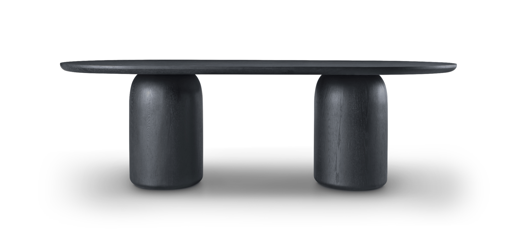 Basilca Dining Table 240 - Matte Black