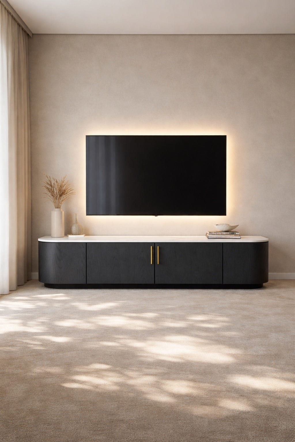 Oakura TV Unit - Black