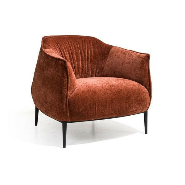 Tyrone Lounge Chair - Rust