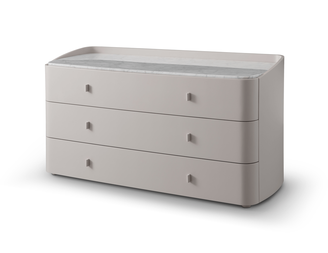 Vertu Dresser - Matte Beige