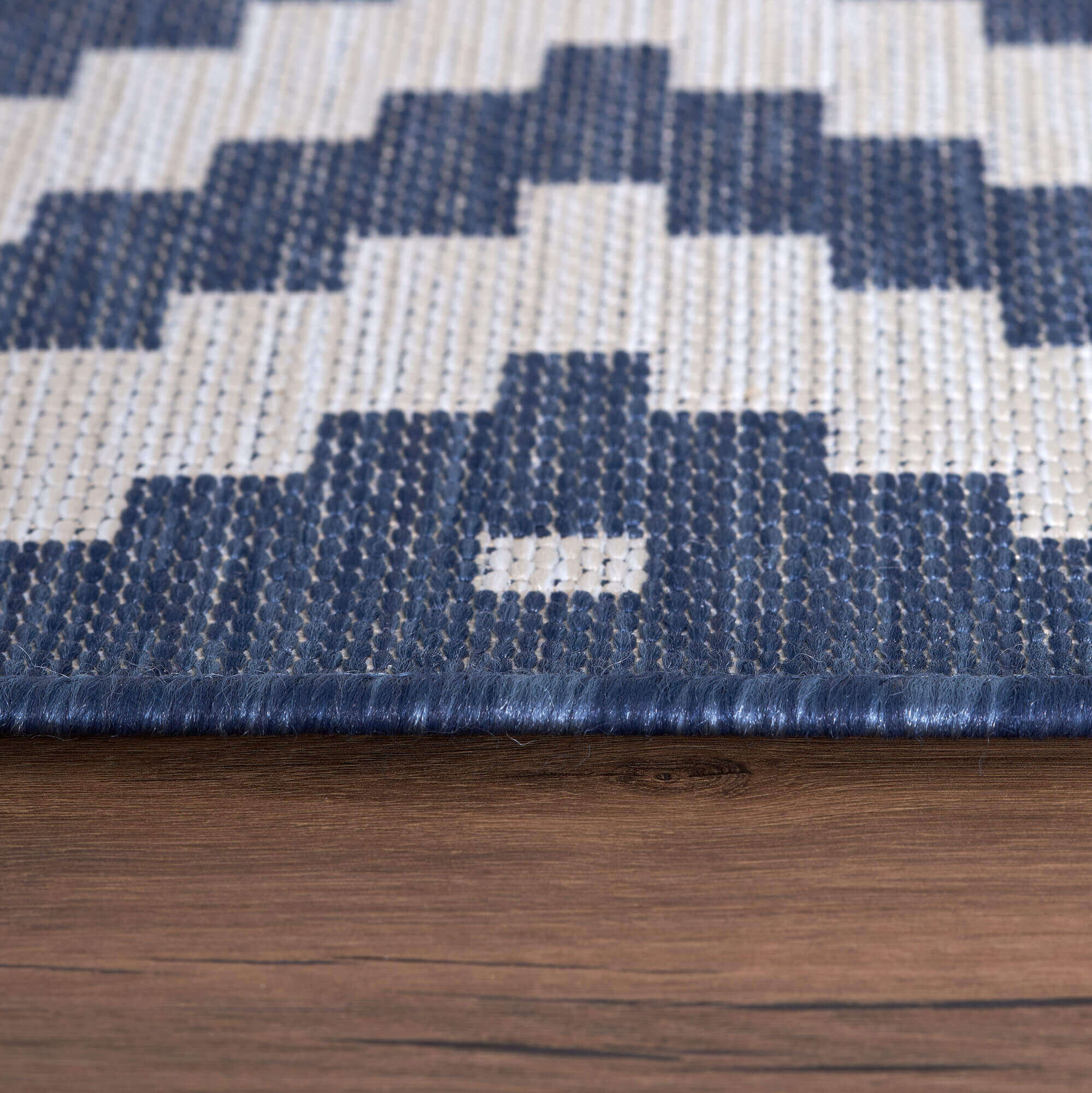Ecology Outdoor Rug Blue| 100blu