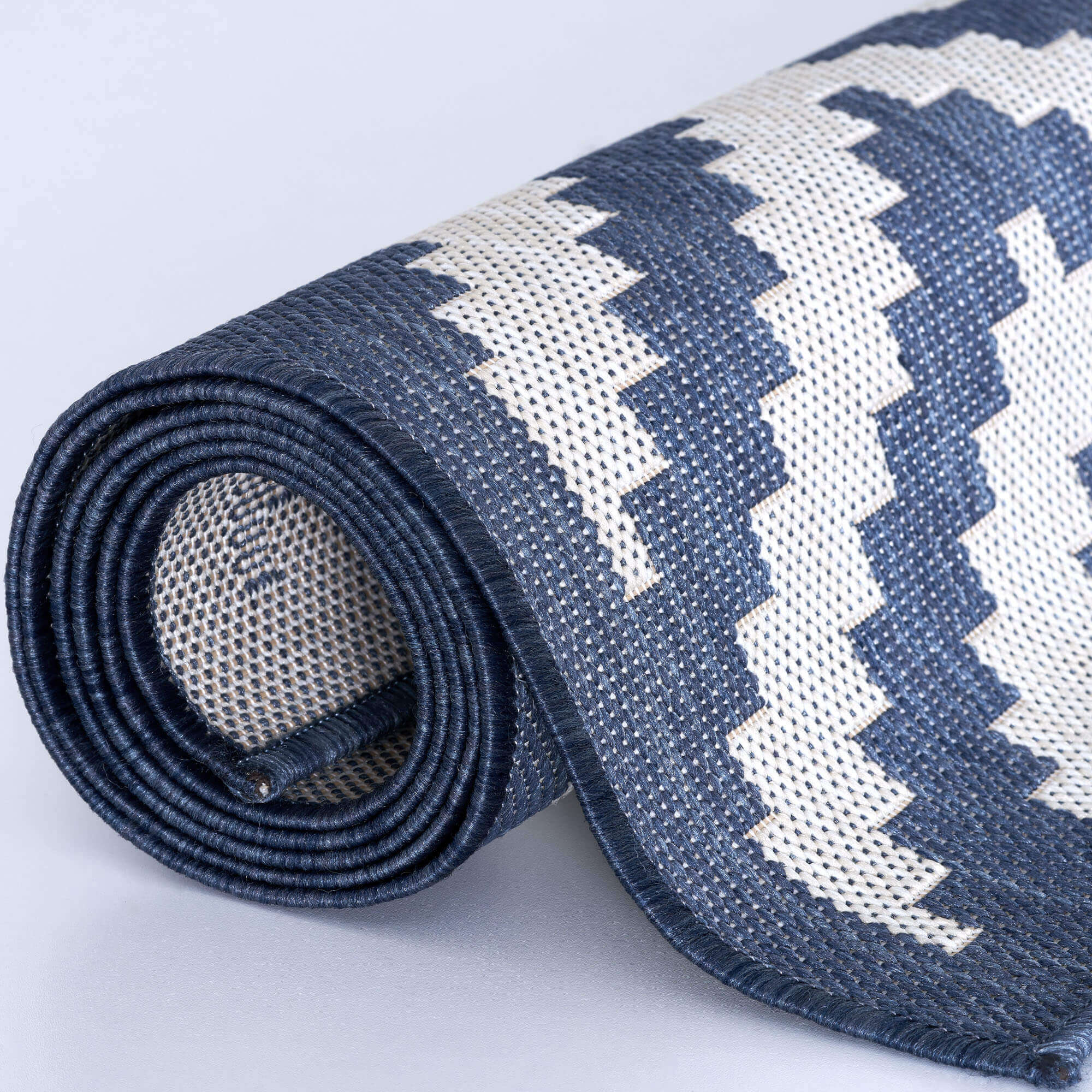 Ecology Outdoor Rug Blue| 100blu