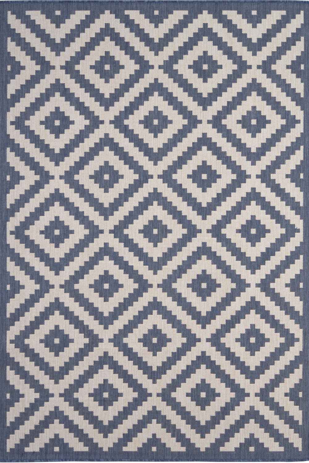 Ecology Outdoor Rug Blue| 100blu