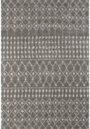 Moroccan Grey Shaggy Rug | 1010