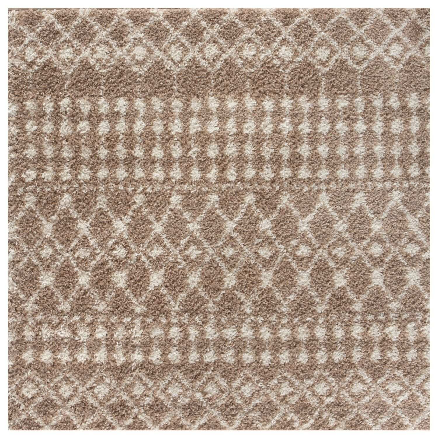 Moroccan Beige Shaggy Rug | 1020