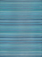 Rainbow Outdoor Rug Blue | 1020