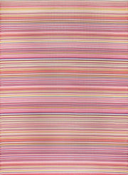 Rainbow Outdoor Rug Pink | 1020