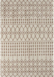 Moroccan Ivory Beige Shaggy Rug | 1030