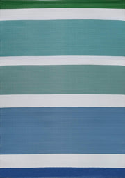 Rainbow Outdoor Rug Blue | 1030