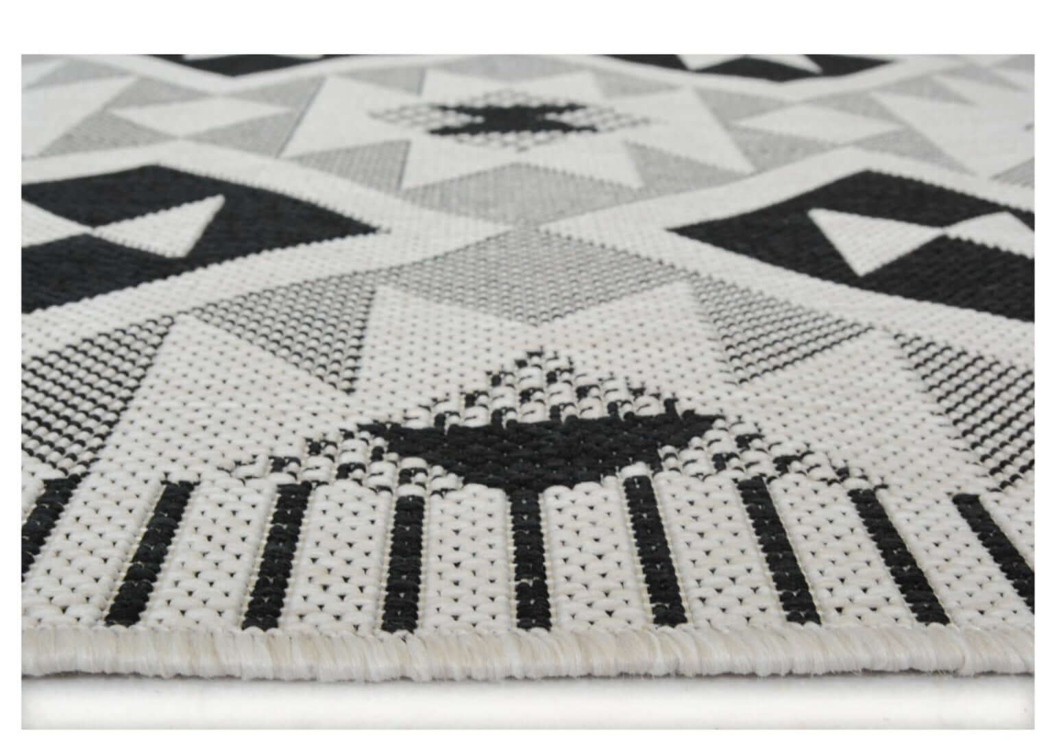 County Geo Chequer Indoor/Outdoor Rug | 11182A