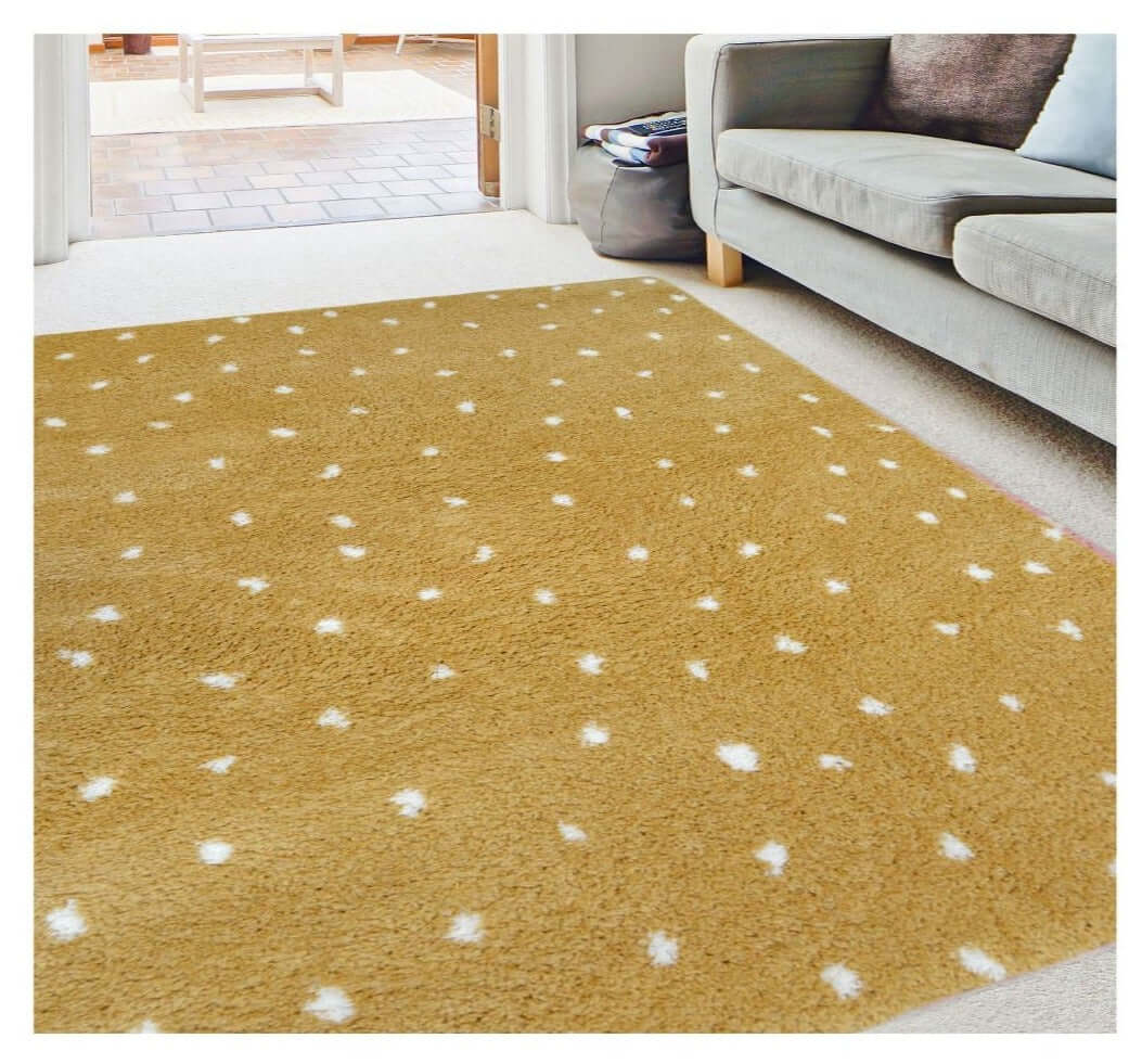 Snug Spotty Shaggy Rug | R467A