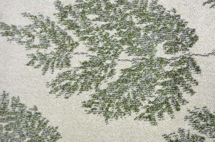 Villa Green Floral Rug