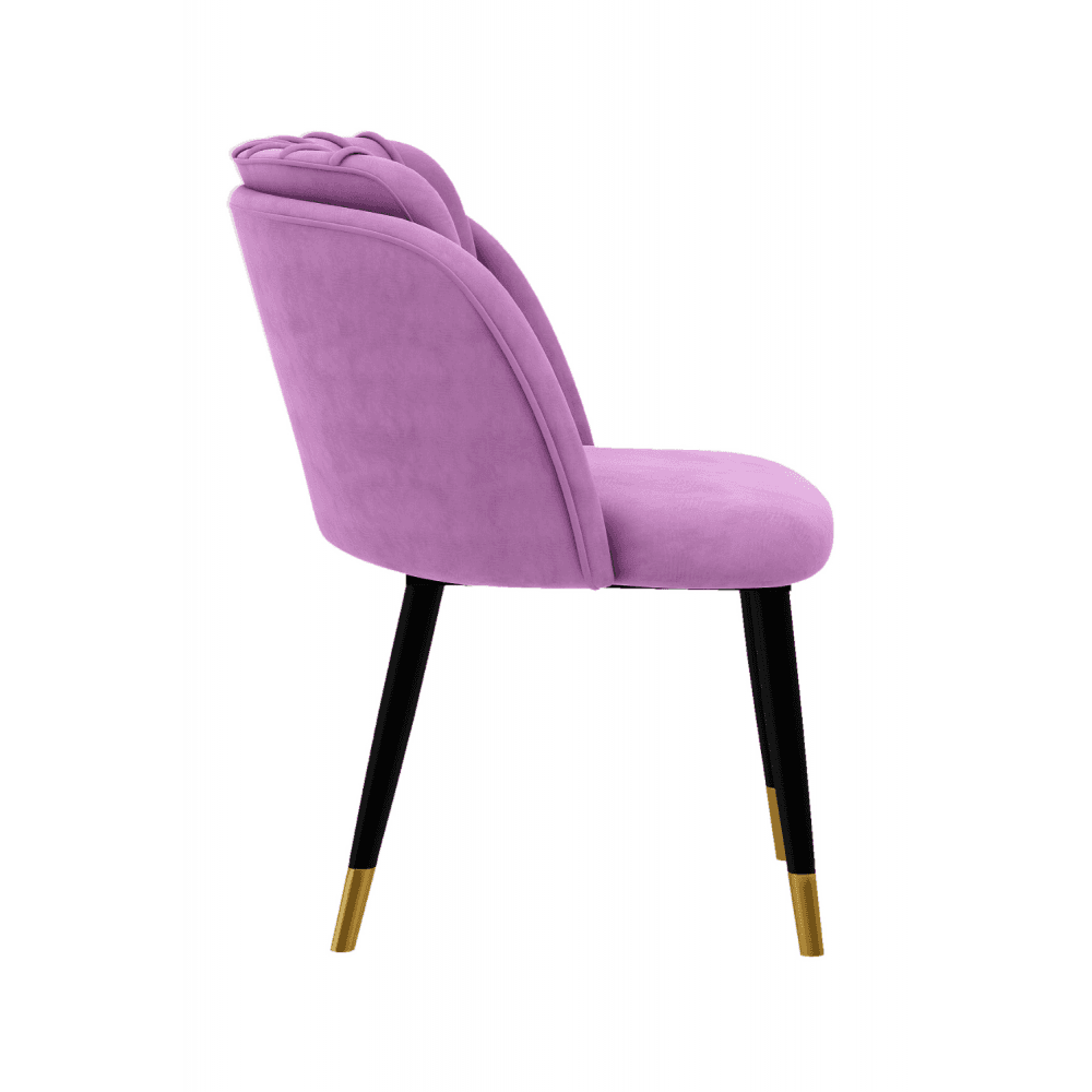 Milano velvet dining chair