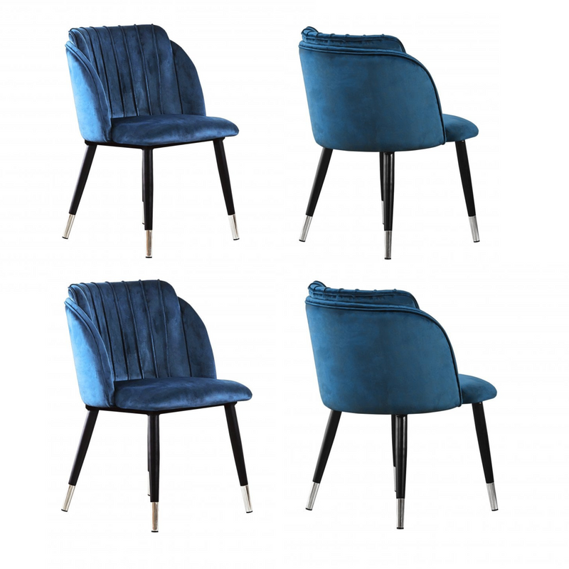Milano velvet dining chair