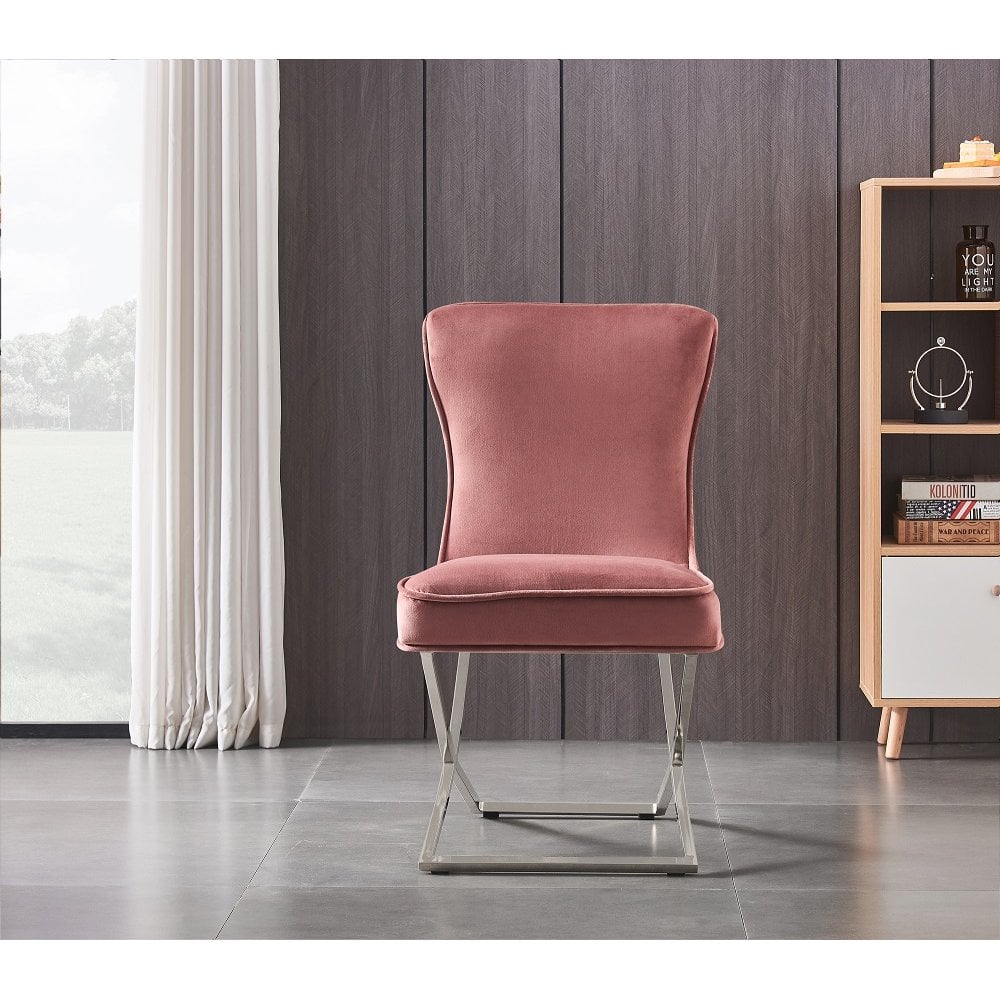 Trafalgar Velvet Dining Chair