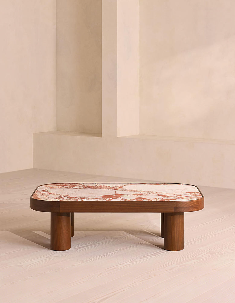 Salvatore Rectangle Coffee Table, Marble