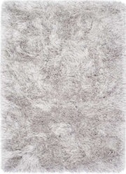Extravagance Silver Grey Shaggy Rug