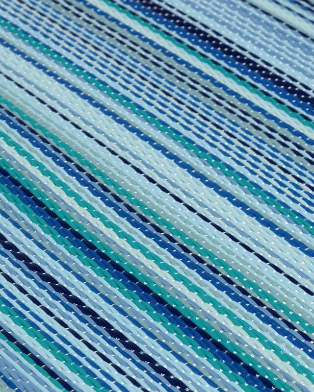 Rainbow Outdoor Rug Blue | 1020