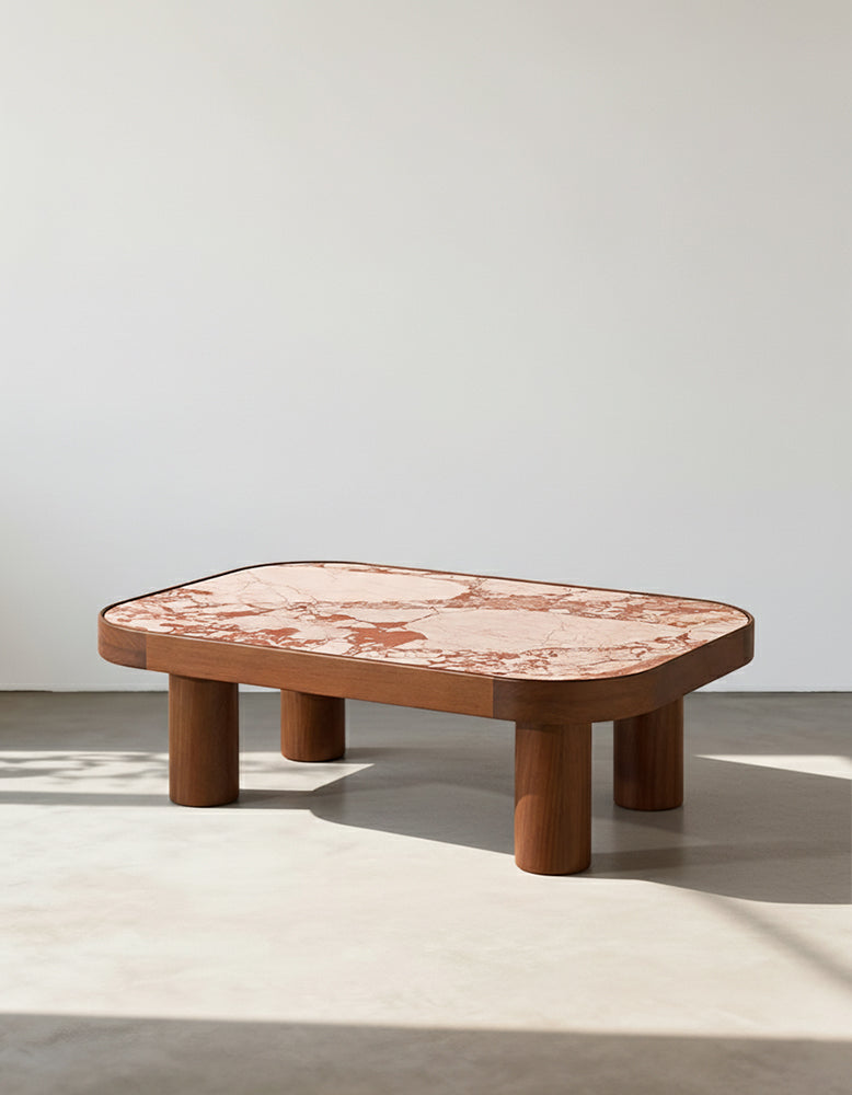 Salvatore Rectangle Coffee Table, Marble