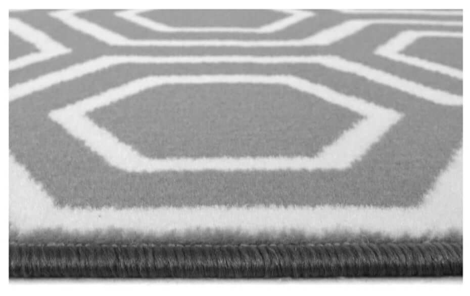 Maestro Honeycomb Grey Rug | 3035 WS25