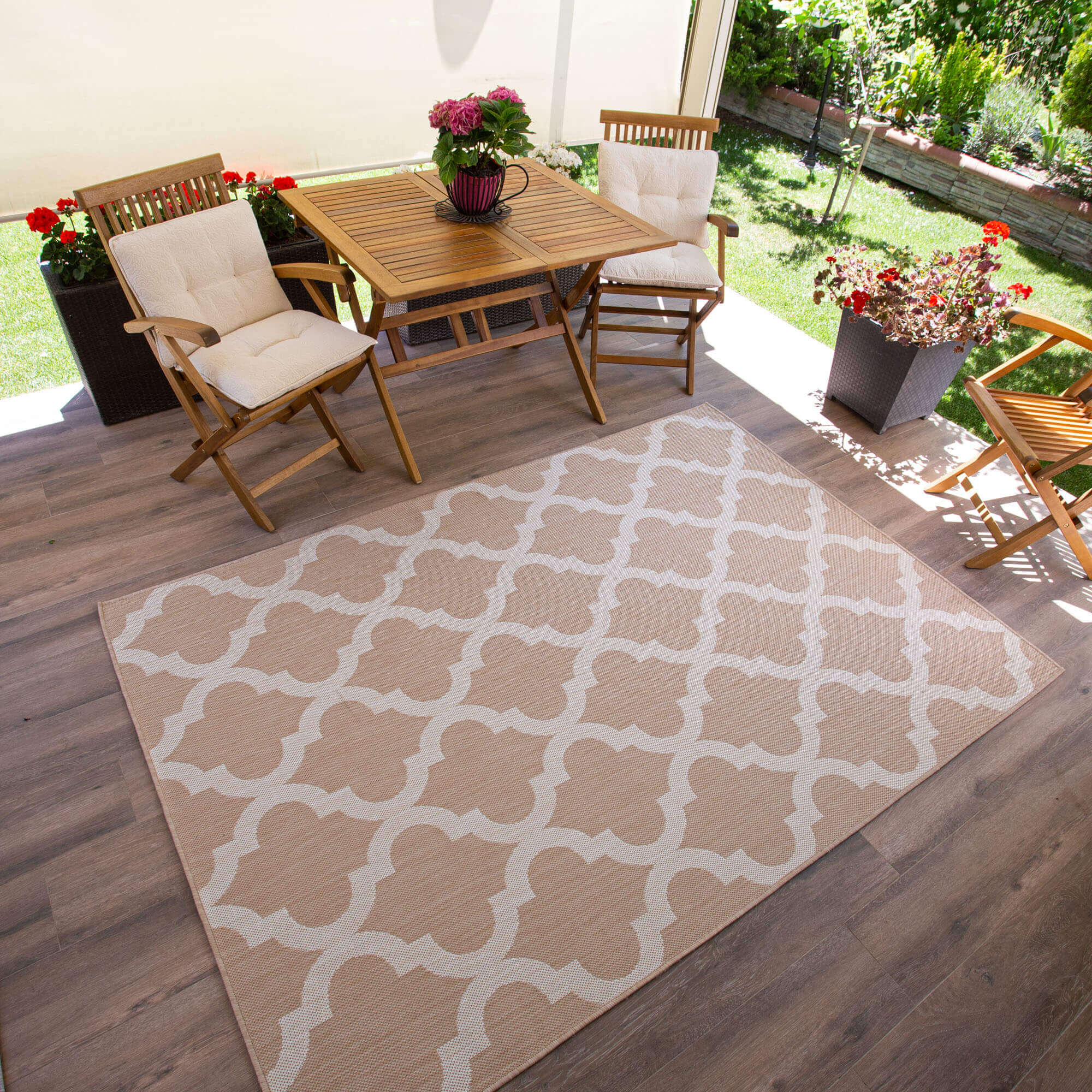 Ecology Outdoor Rug Beige | 400b