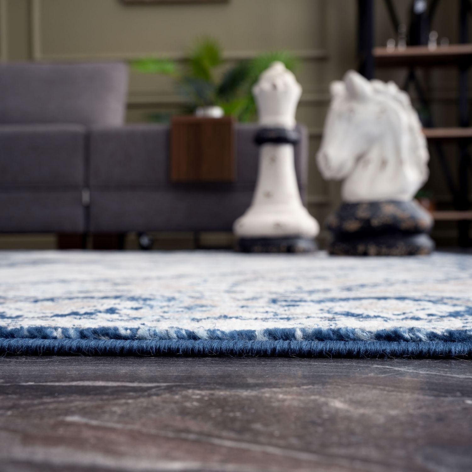 Montana Vintage Navy Rugs | 4010
