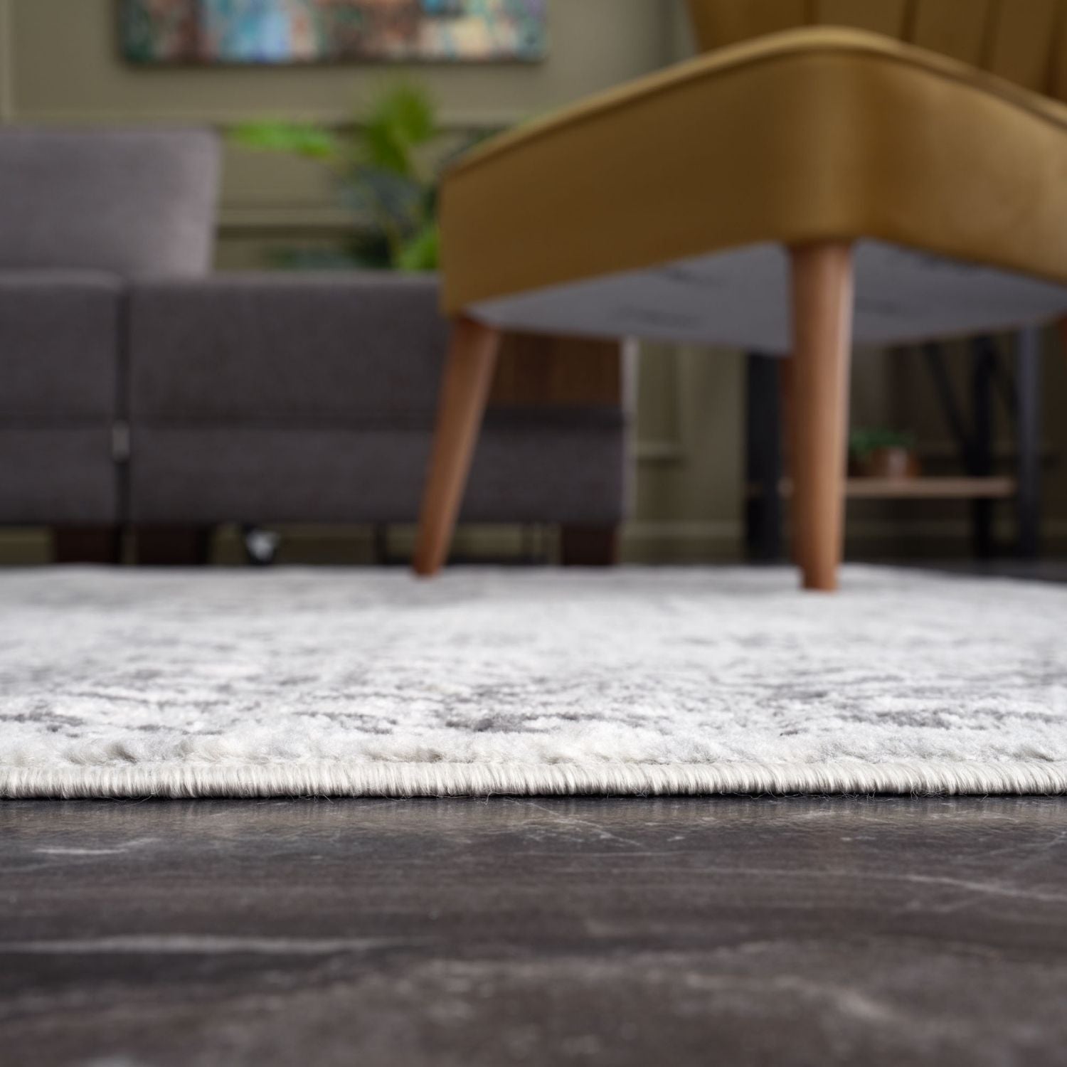 Montana Vintage Grey Rugs | 4050