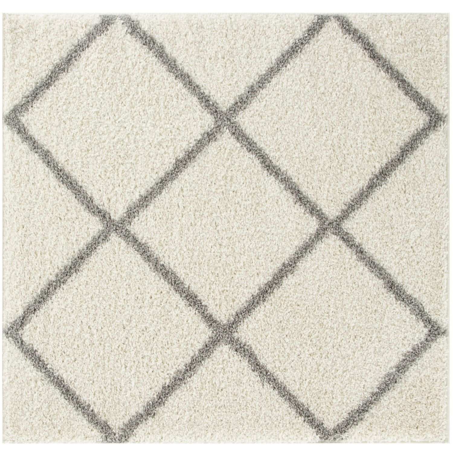 Moroccan Ivory Shaggy Rug | 500