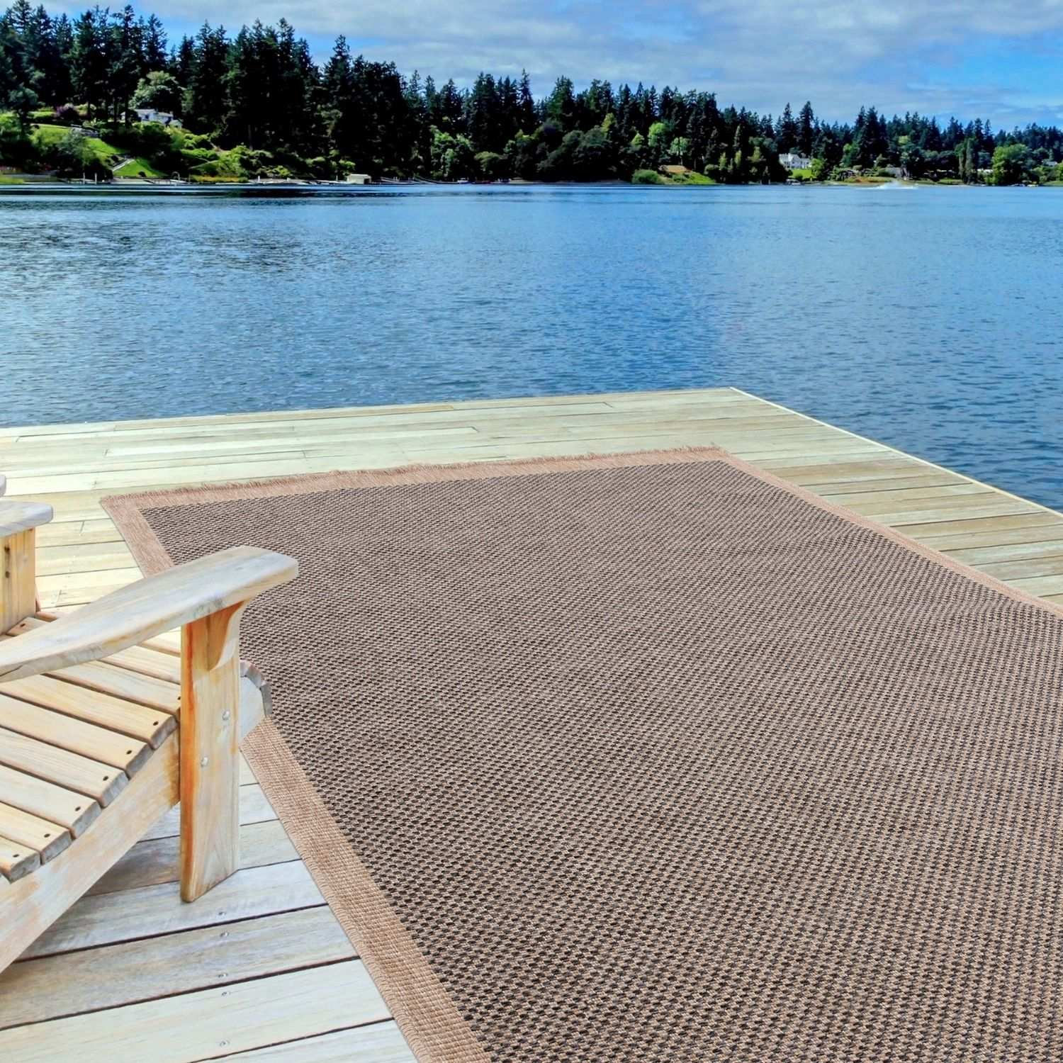 Nature Outdoor Rug Dark Grey | 5200DG