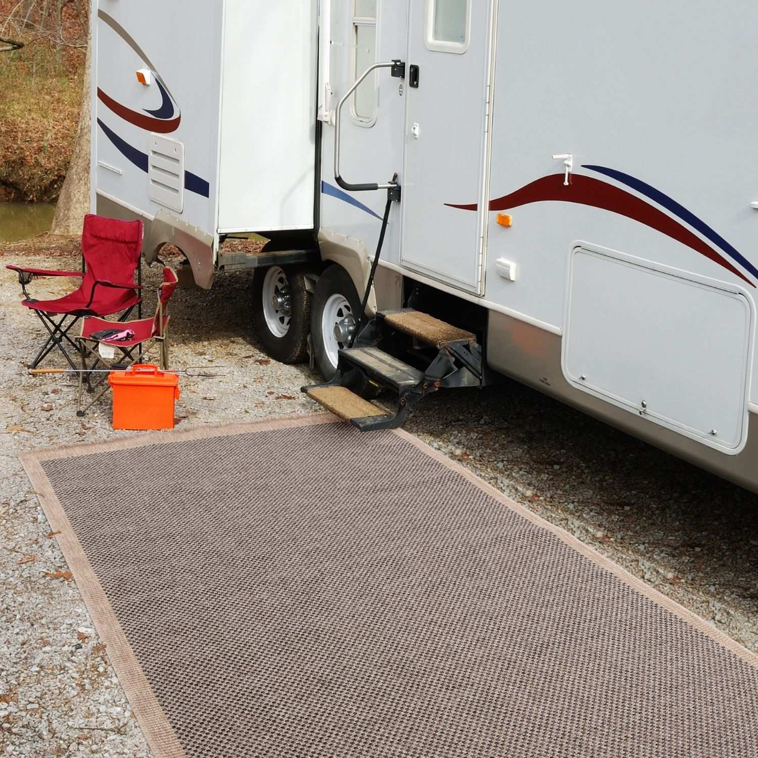 Nature Outdoor Rug Dark Grey | 5200DG