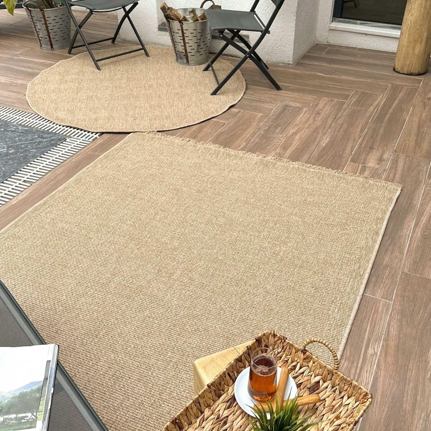 Nature Outdoor Rug Neutral | 5200N