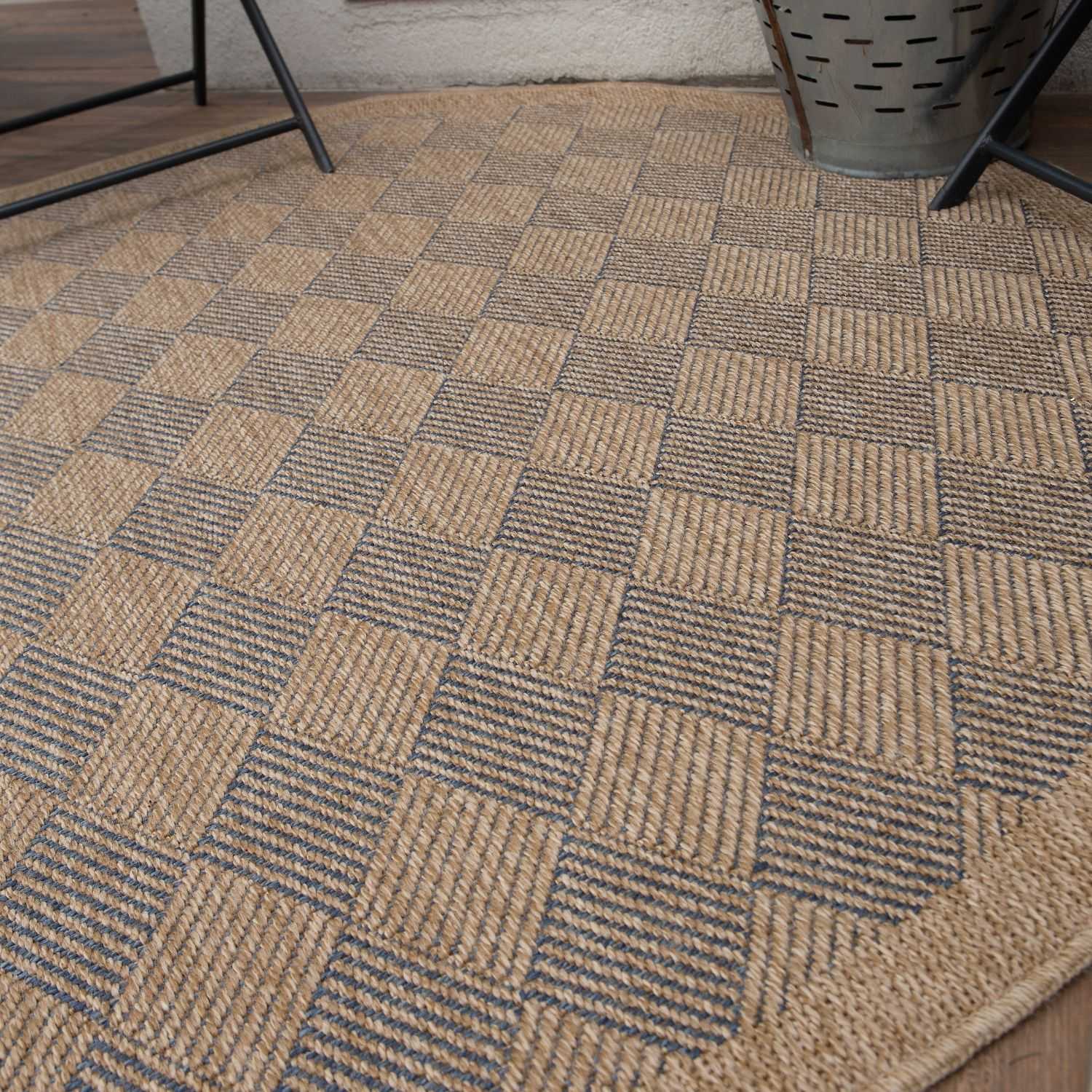 Nature Outdoor Rug Blue | 5300B